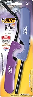 BIC Multi-Purpose Candle Edition Lighter & Flex Wand Lighter, 2-Pack