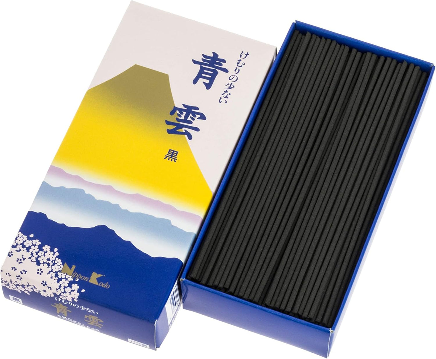 Nippon Kodo - 258 - Seiun Chrysanthemum Incense Sticks - 16 x 8 x 3 cm - Blue