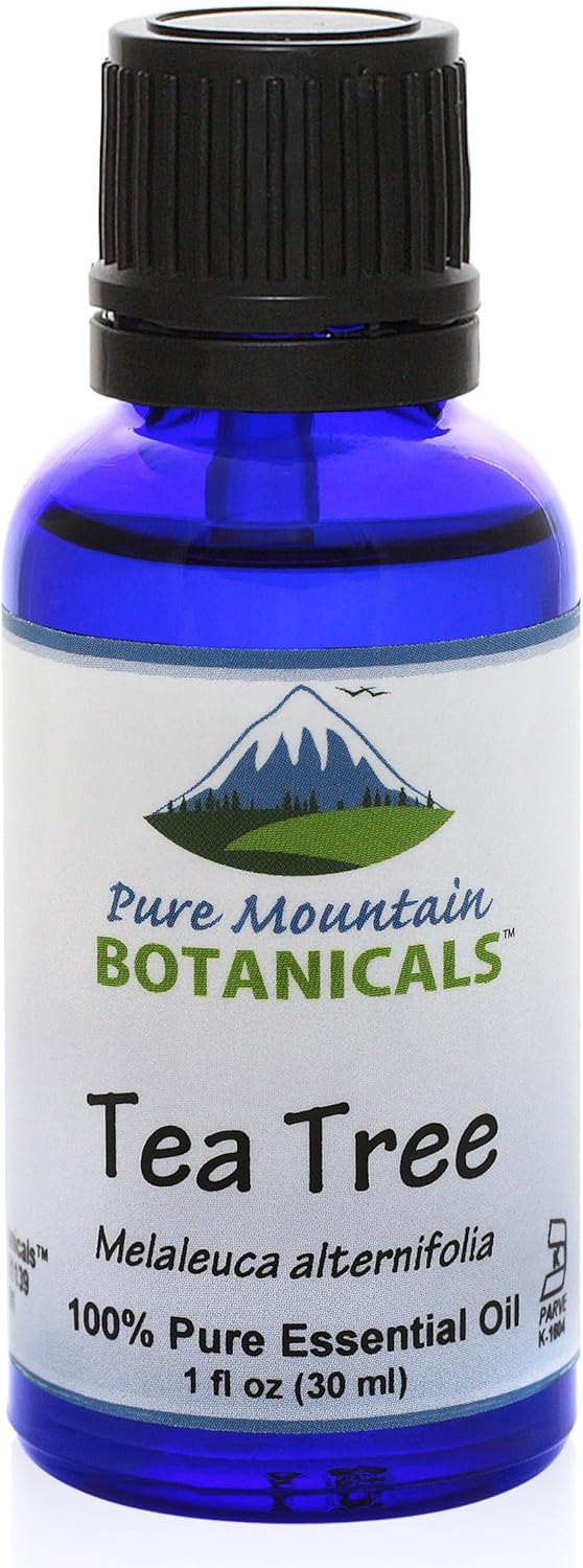 Tea Tree (Melaleuca Alternifolia) Essential Oil - 100% Pure Natural & Kosher - 1 fl oz Bottle