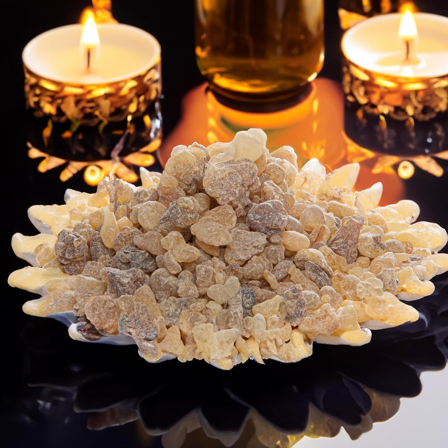 Frankincense Resin Tears (Olibanum) – Premium Grade Incense & Bakhoor for Home Fragrance, Yoga, Meditation & Essential Oil - 4 oz (113g)