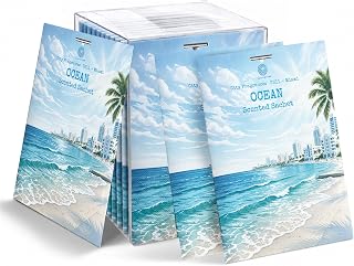 US11-Miami Ocean Scented Sachets for Drawers and Closets, Car Air Freshener Bags, Ocean Closet Freshener and Odor Eliminator for Wardrobe, Dresser, Car and Small Spaces 12 Pack