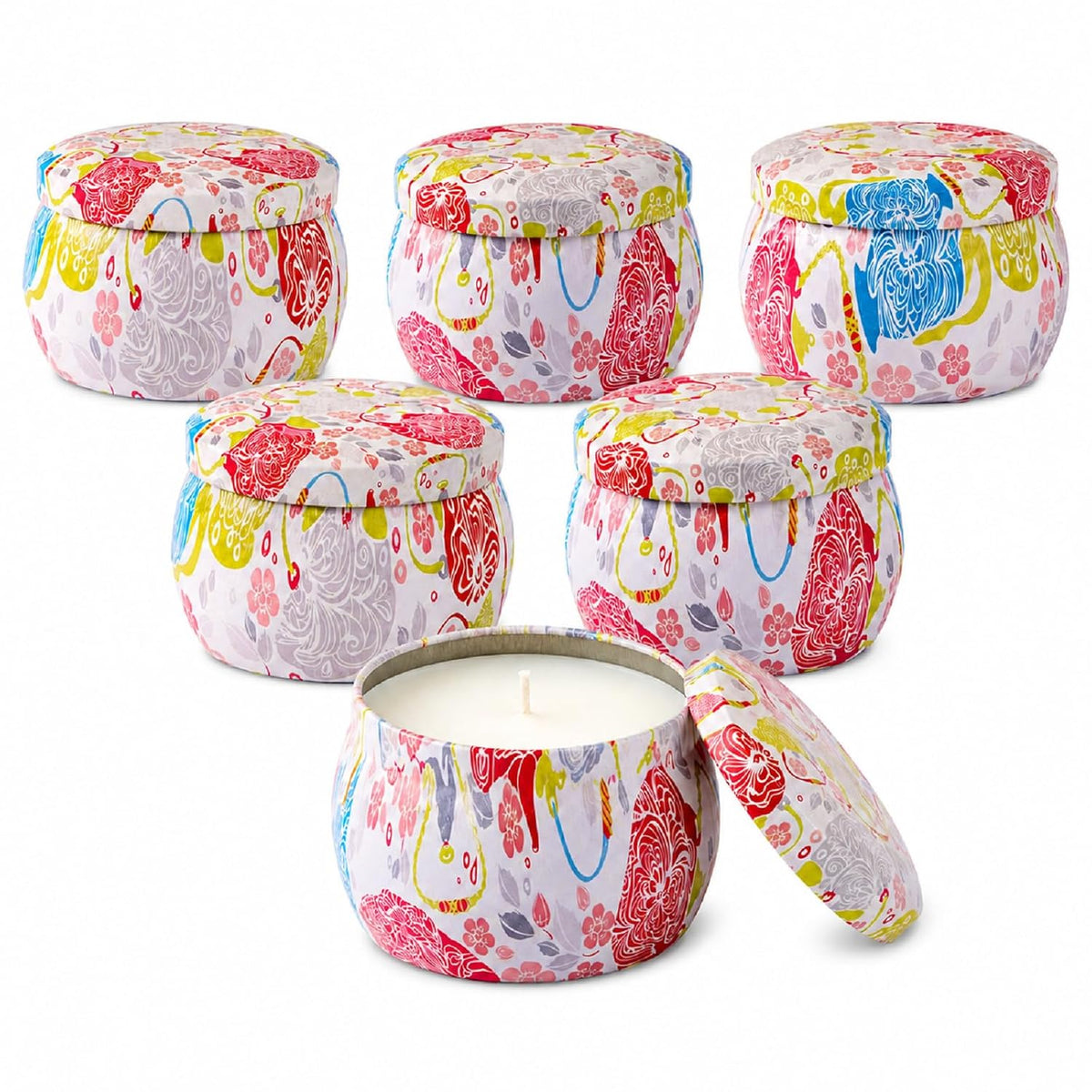 6 Pack Scented Candles Gift Set for Women