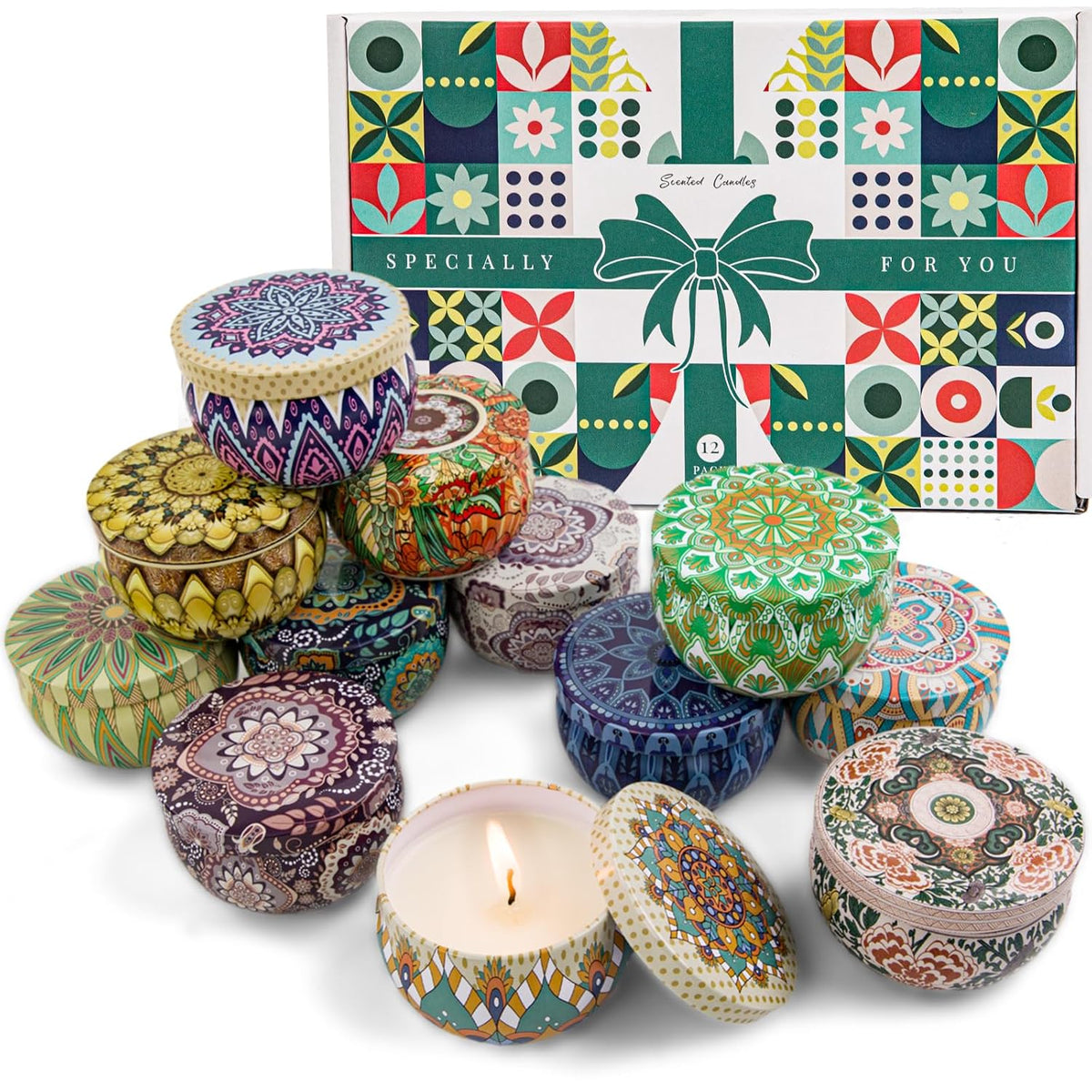 Scented Candles Gift Set
