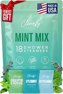 Cleverfy Shower Steamers Aromatherapy - Birthday Gifts for Women, Mom, Wife, Grandma, Her, Best Friend, Daughter, Sister, Teens & Girlfriend - 18 Tablets