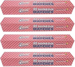 4 Boxes in Lot - 11" Long Wooden Fireplace Matches