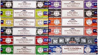 Satya 12 Pack Assorted Pack 15 Gram x 12 Packs 1ST