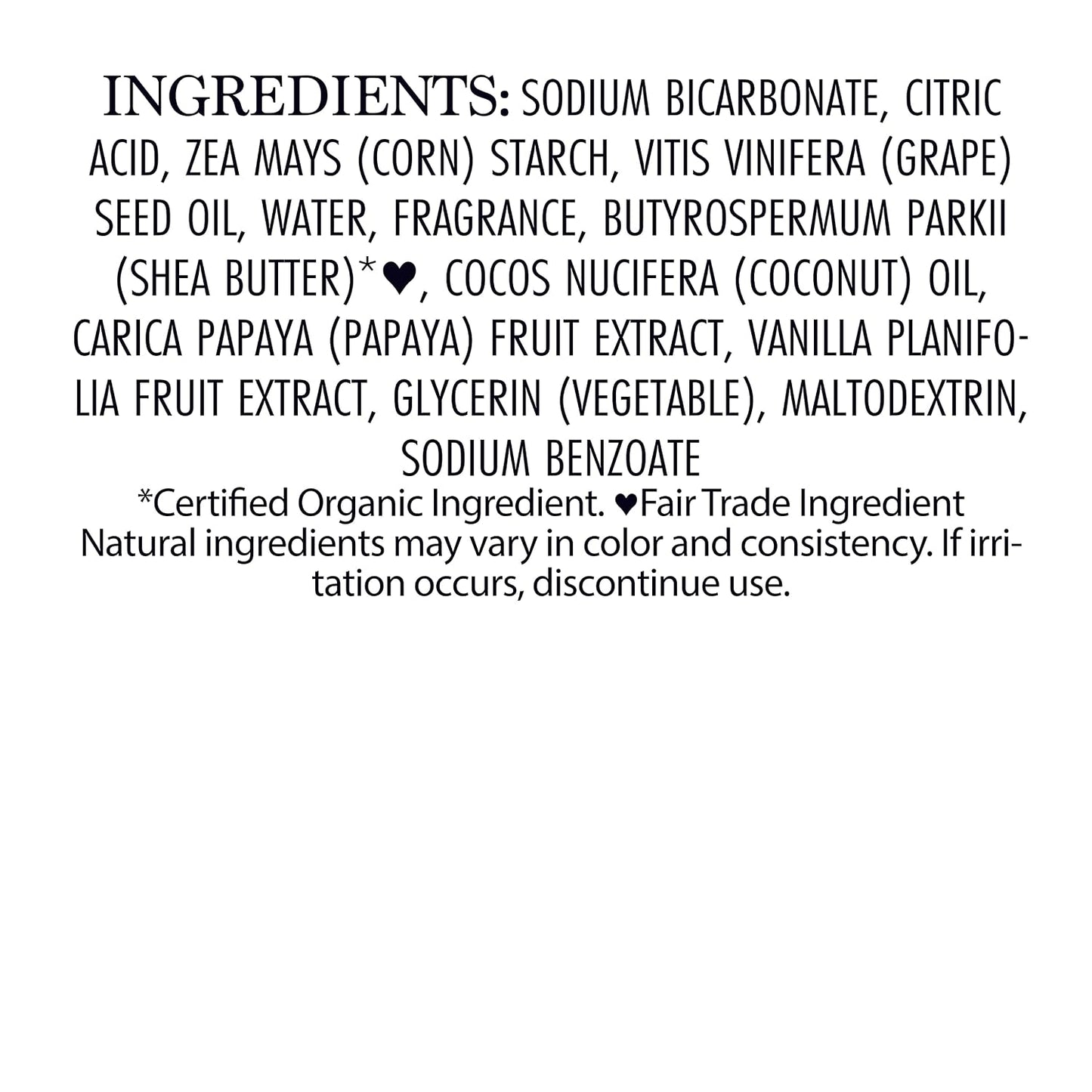 Nubian Heritage Bath Bombs Coconut and Papaya Renewing Bath and Body Products 1.6 oz 6 Count