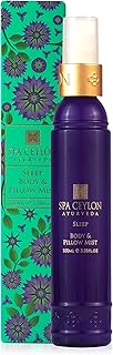 SPA CEYLON SLEEP Body & Pillow Mist | Non-Oily Natural Mist | Reduces Stress | Luxuriously Fragrant | Suitable for all skin types (100 ml, Lavender)