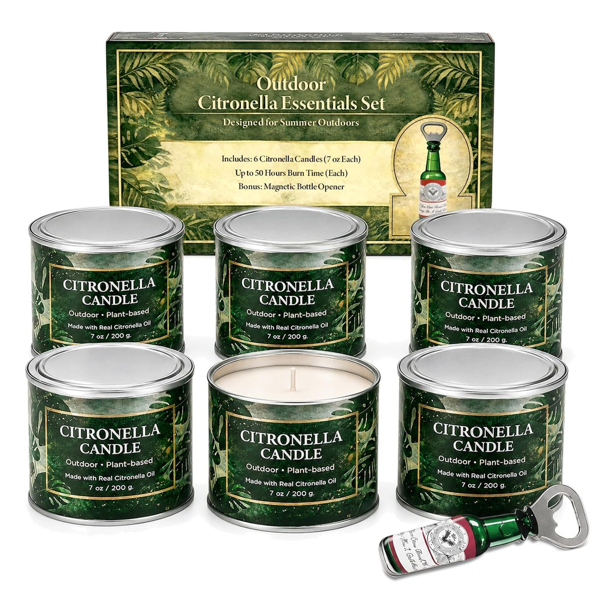 Citronella Candles Outdoor