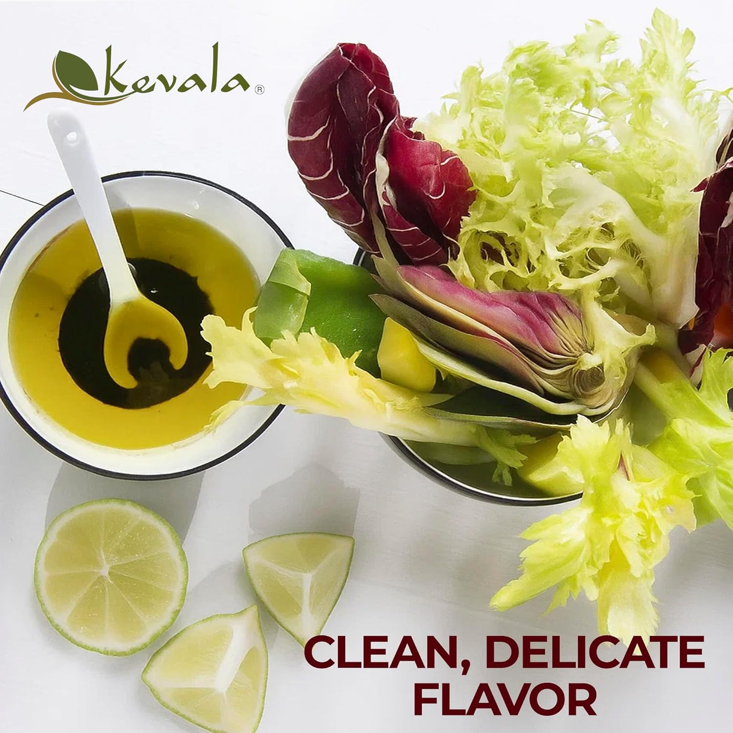 Kevala Grapeseed Oil - Nutritious Oil Great for Cooking and Beauty, Made with Carefully Selected Grapes, Perfect Base with Natural Flavor for an Organic Salad Dressing, Vitamin E Source, 64 fl oz