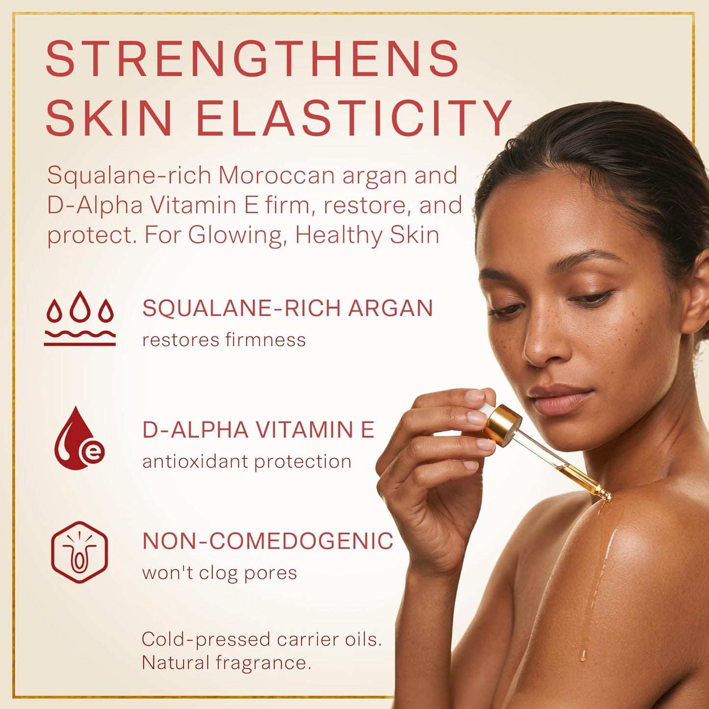 SAFA Rosé Oil - Organic Multi Use Body, Hair & Face Oil | Bulgarian Rose, Moroccan Argan, Vitamin E, Sweet Almond | After Shower Hydrating Oil | Naturally Scented for Women & Men 4 Fl Oz