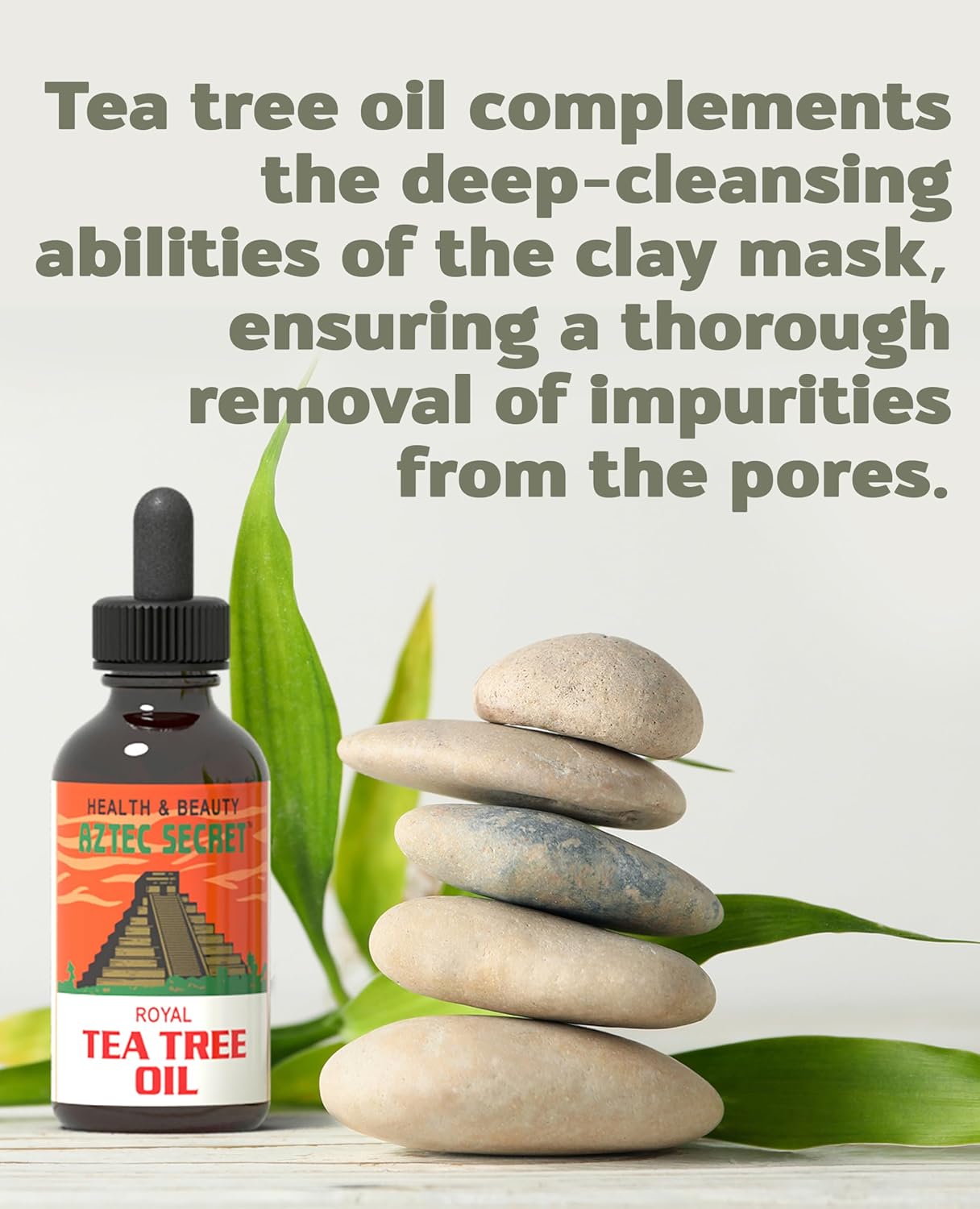 Aztec Secret - Royal Tea Tree Oil - 100% Pure - 4 OZ - Deep Hair & Skin Moistruizer - 1 pack