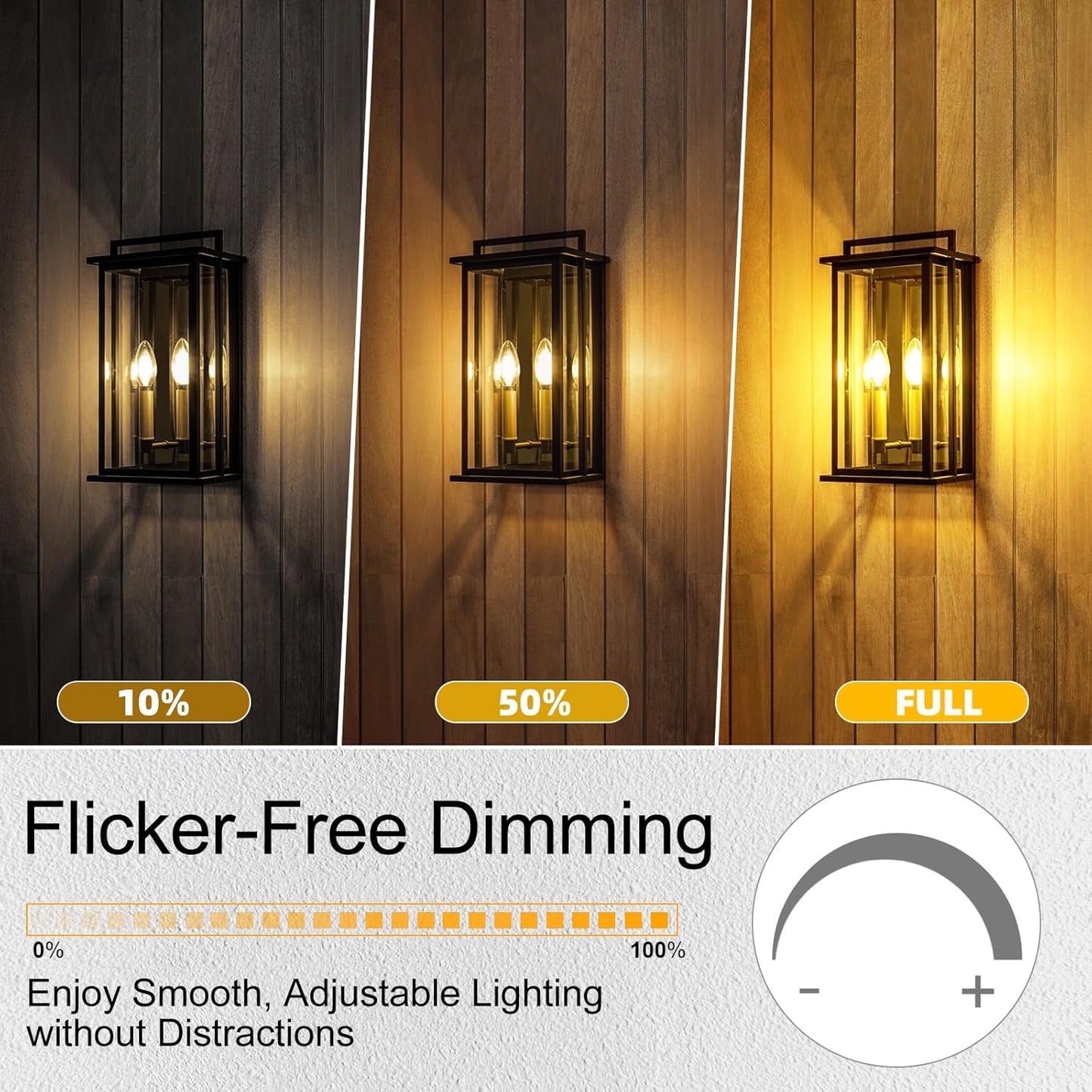 GvvooHome E12 Candelabra Bulb 40 watt Equivalent, E12 LED Bulb Dimmable Chandelier Light Bulbs, B10 Candle Light Bulbs 2700K Soft White, 90+CRI, 400LM, Clear Glass, 12 Pack