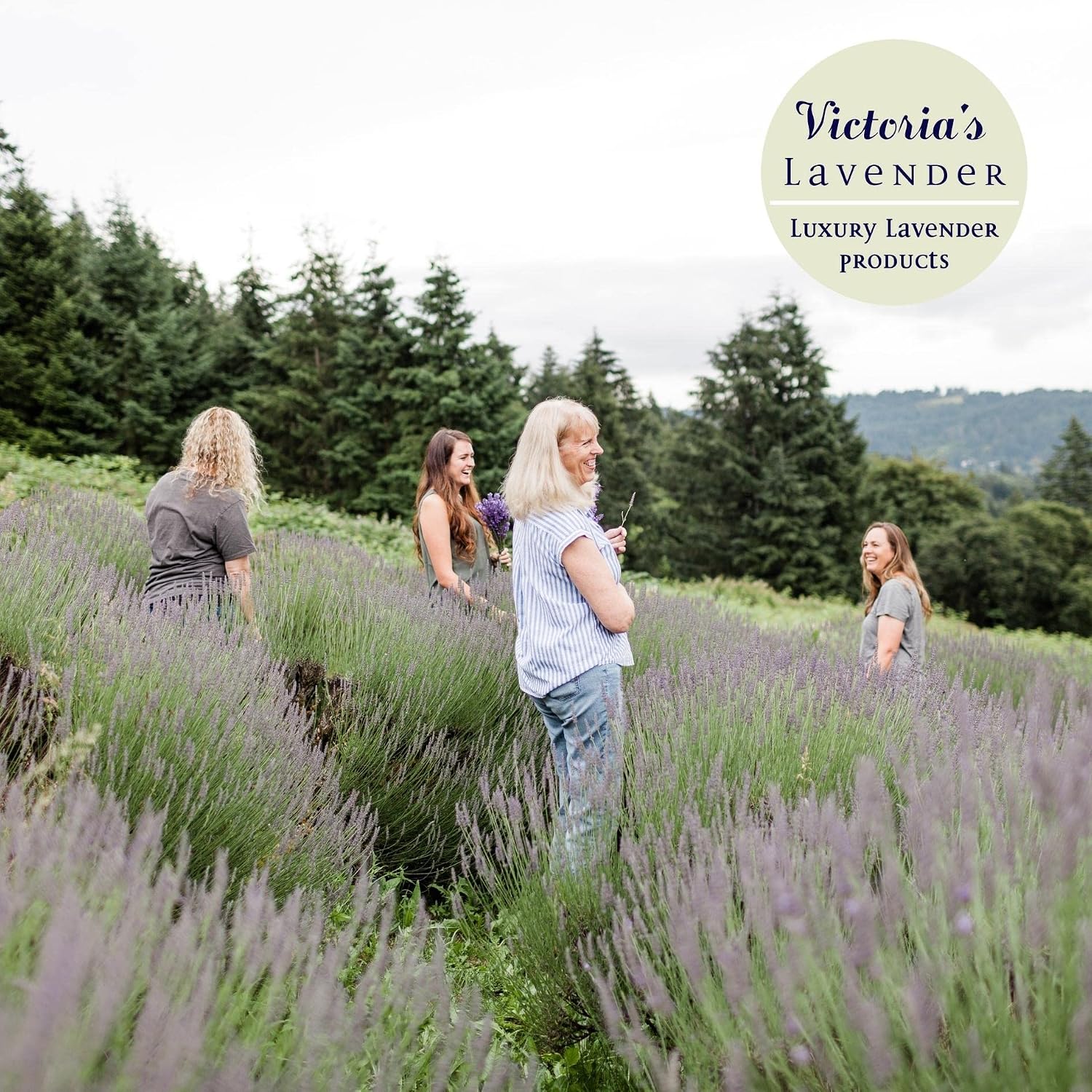 Victoria's Lavender Room Fragrance Spray - Air Freshener & Odor Eliminator - Vanilla Lavender Spray - Luxury Essential Oil Scent for Home & Bathroom - Aromatherapy Relaxation - 1 Pack, 4 fl oz