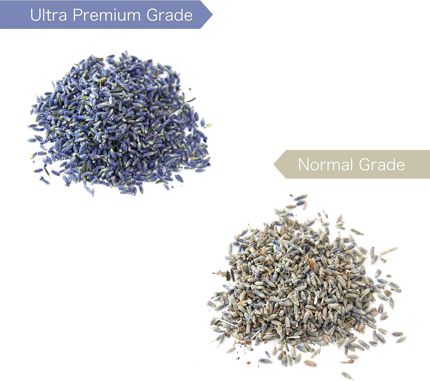 Lavande Sur Terre Dried Lavender Flower Buds for Crafts, Baking, Tea, DIY Projects, Sachets & Fresh Fragrance, 5 Ounces Bag, LV-N-1