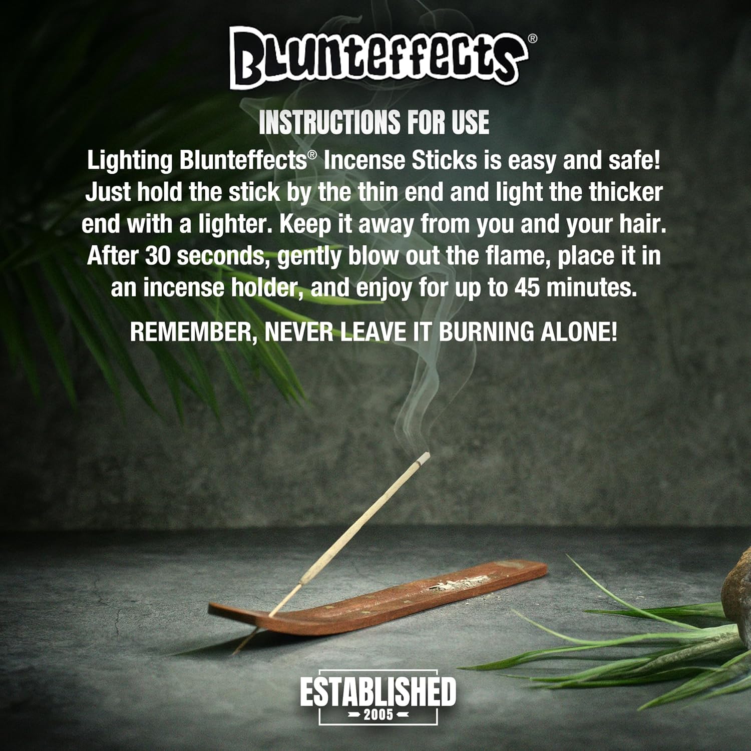 Blunteffects Hand-Dipped Incense Sticks - Premium 144-Pack Variety Set, 12 Different Scents, 11" Long, USA-Made Aromatherapy with Long Burn Time (12 Pack, 144 Total Sticks)