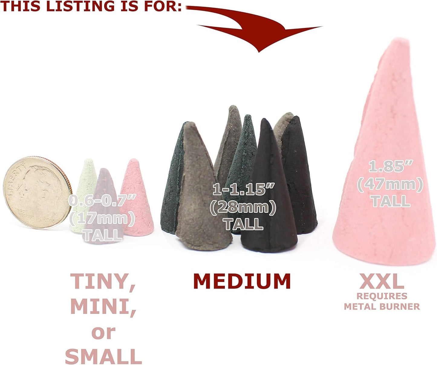 Knox Variety Pack German Incense Cones for German Incense Smokers