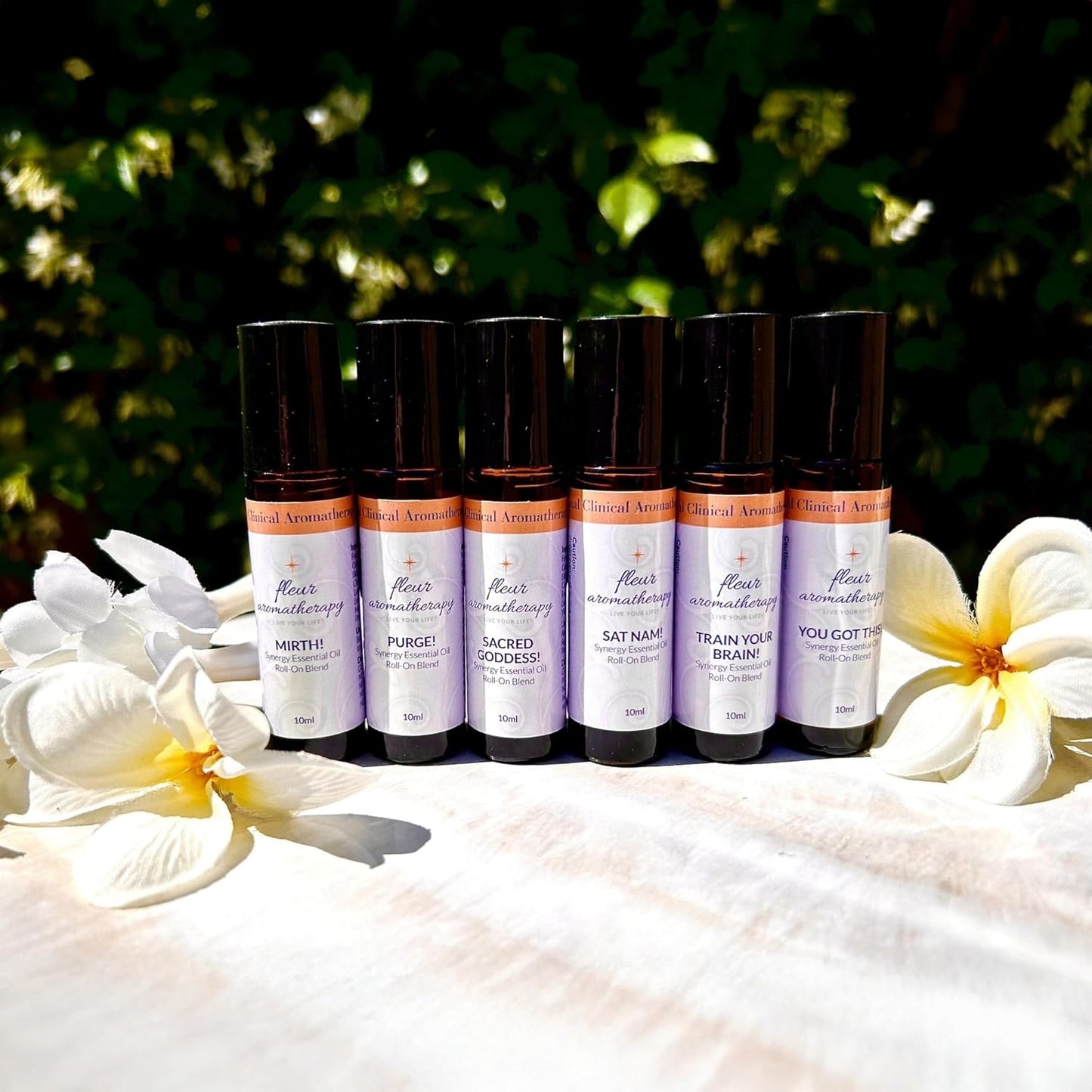 Train Your Brain Synergistic Essential Oil Roll-On 10ml – Focusing On-the-Go Aromatherapy – Professional Clinical Aromatherapy Quality – Fleur Aromatherapy