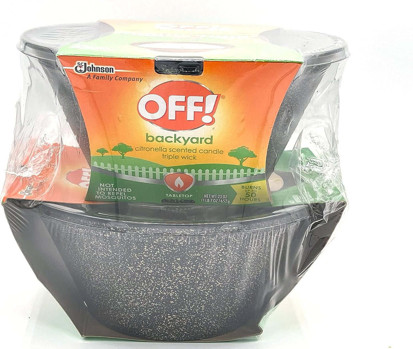 Off 2 Pk Citronella 3 Wick Candles