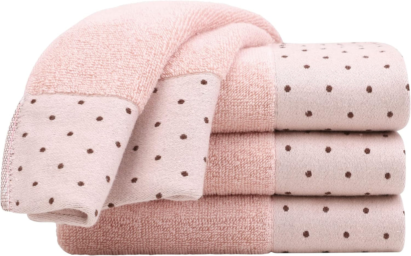 PiccoCasa Luxury Pink Hand Towels, Bathroom Hand Towels - Soft Absorbent | 14 x 30 Inch | 600 GSM 100% Cotton | Towels for Bathroom, Gym, Salon, Spa, Shower, Hotel | Set of 4