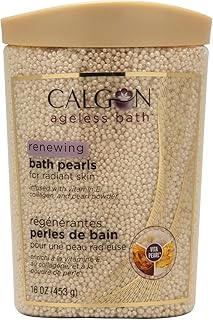 Calgon Ageless Bath Series Renewing Pearls, 16 oz.