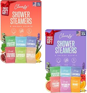 Cleverfy Shower Steamers Aromatherapy for Women and Men – 6 x 2 Pack