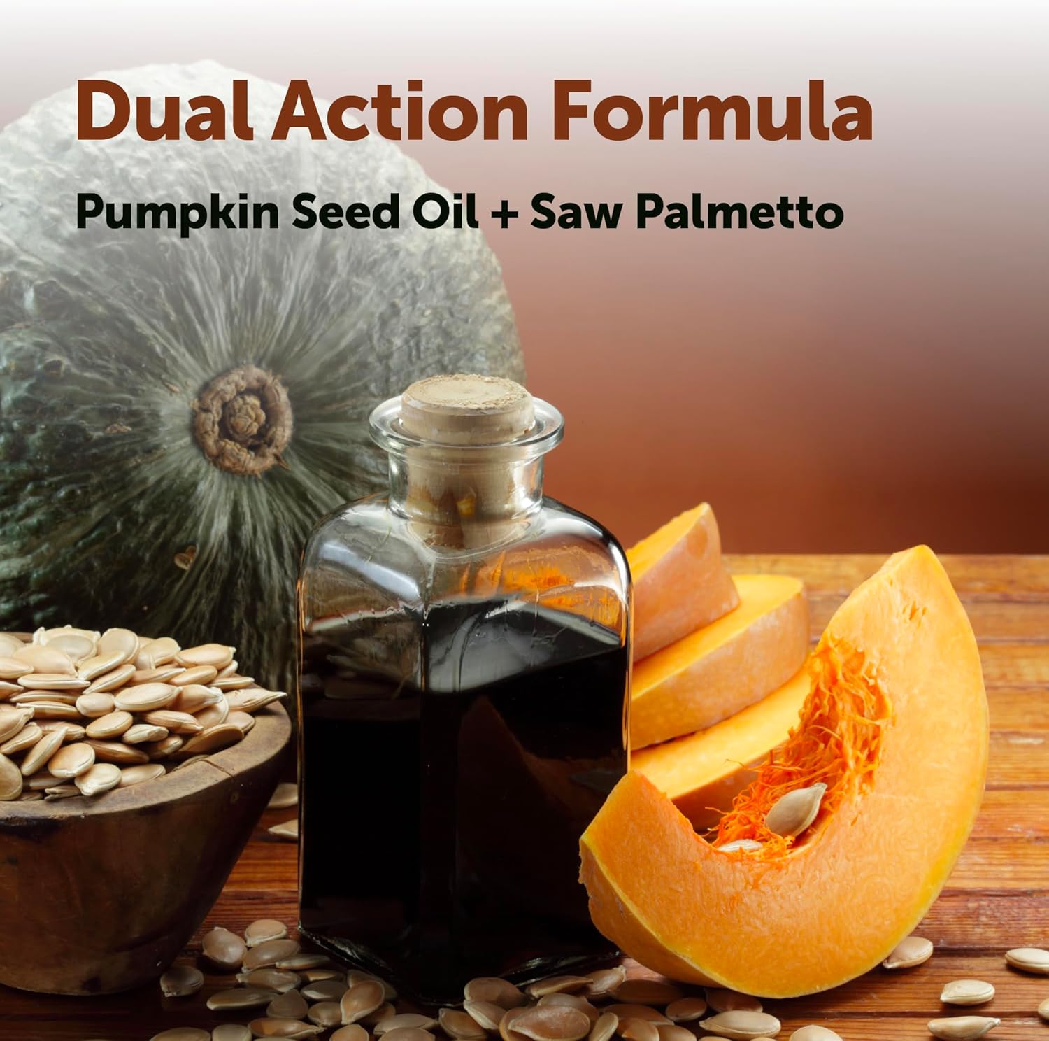 Micro Ingredients Pumpkin Seed Oil with Saw Palmetto,300 Softgels | Cold Pressed, Pure Virgin Oil, Essential Fatty Acids, & Phytosterols | Non-GMO