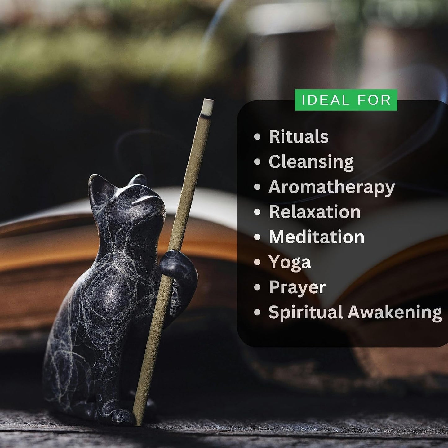 Premium Dhoop Incense Sticks Set with Stand, 12 Fragrances, 108 Sticks Total, Includes Secret, Spirit, Lavender, Rose, Chandan and More by Hashcart