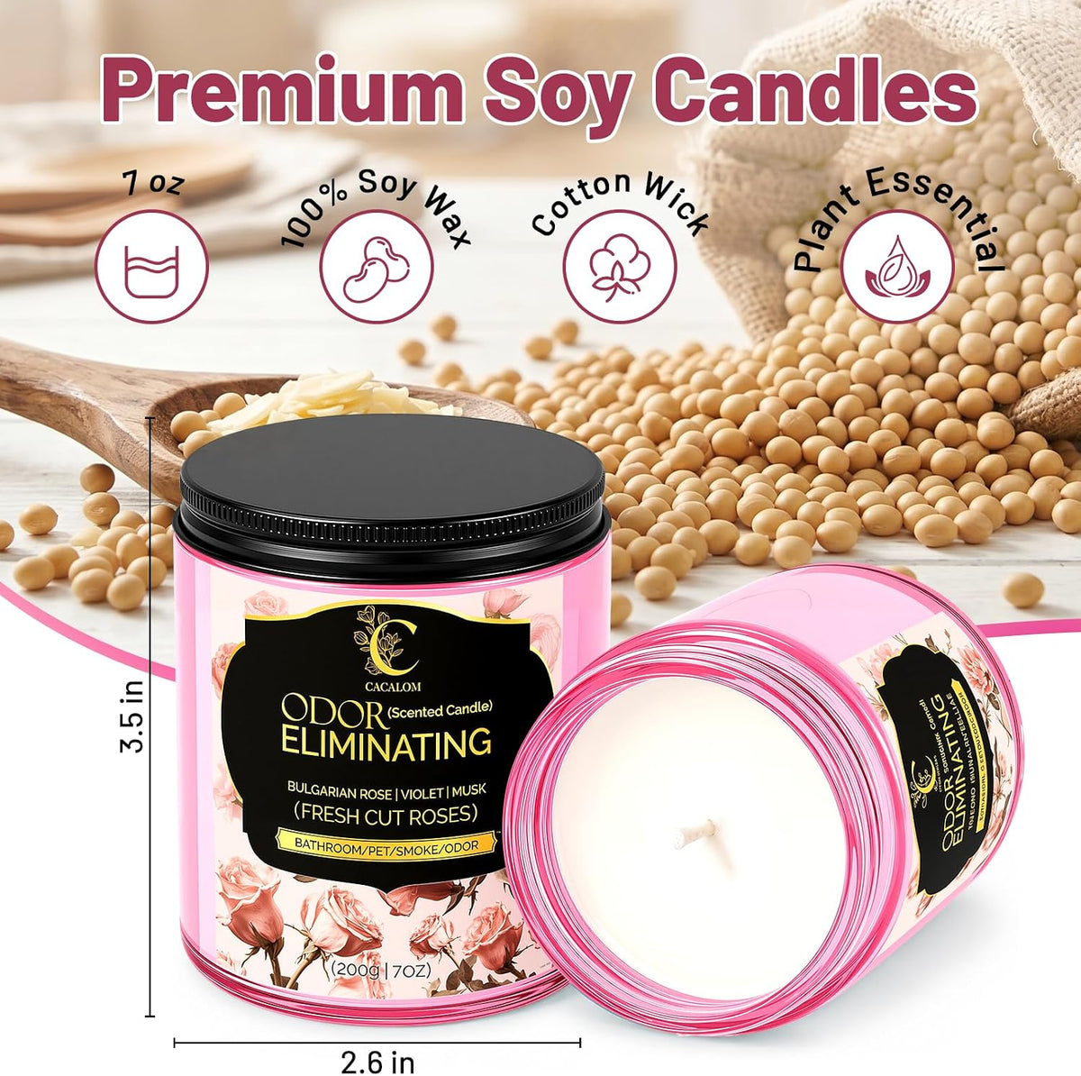 Odor Eliminating Candle