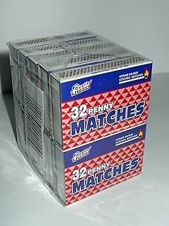 Quality Home 10 Boxes - Wooden Kitchen Matches, Strike On Box Type