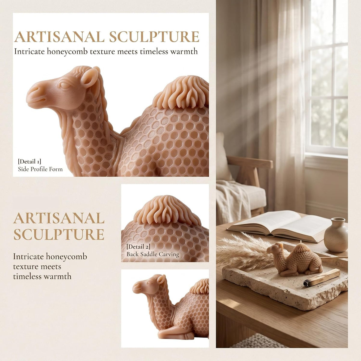Camel Shaped Scented Candle