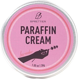 Cold Paraffin Wax Cream for Hands and Feet, Shea Butter Cuticle Balm, Lavender Scent Home Spa, No-Heat Moisturizing Mask