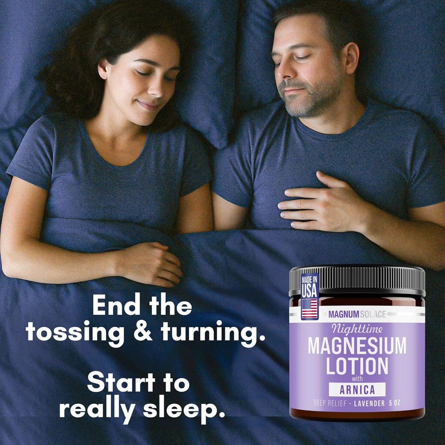 Arnica Nighttime Magnesium Cream, Plus 12 LBS Magnesium Flakes for Bath