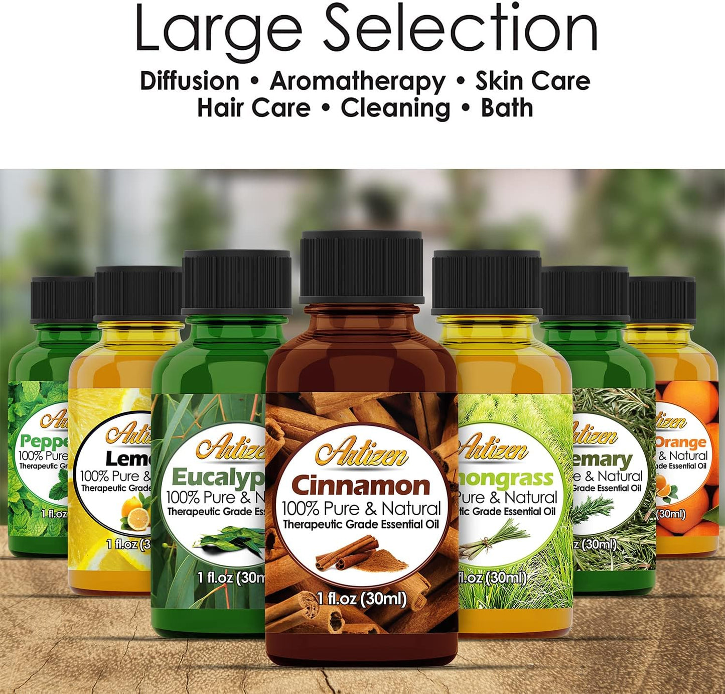 Artizen 30ml Oils - Mandarin Essential Oil - 1 Fluid Ounce