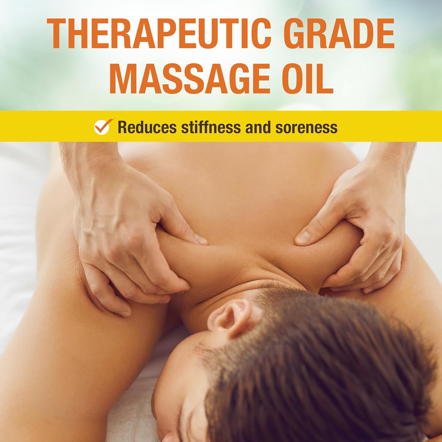Seven Minerals Frankincense Massage Oil for Massage Therapy - Big 16 oz - Ideal for Professional or at-Home Body Massage. Soothing Natural Blend of Almond, Jojoba & Vitamin E