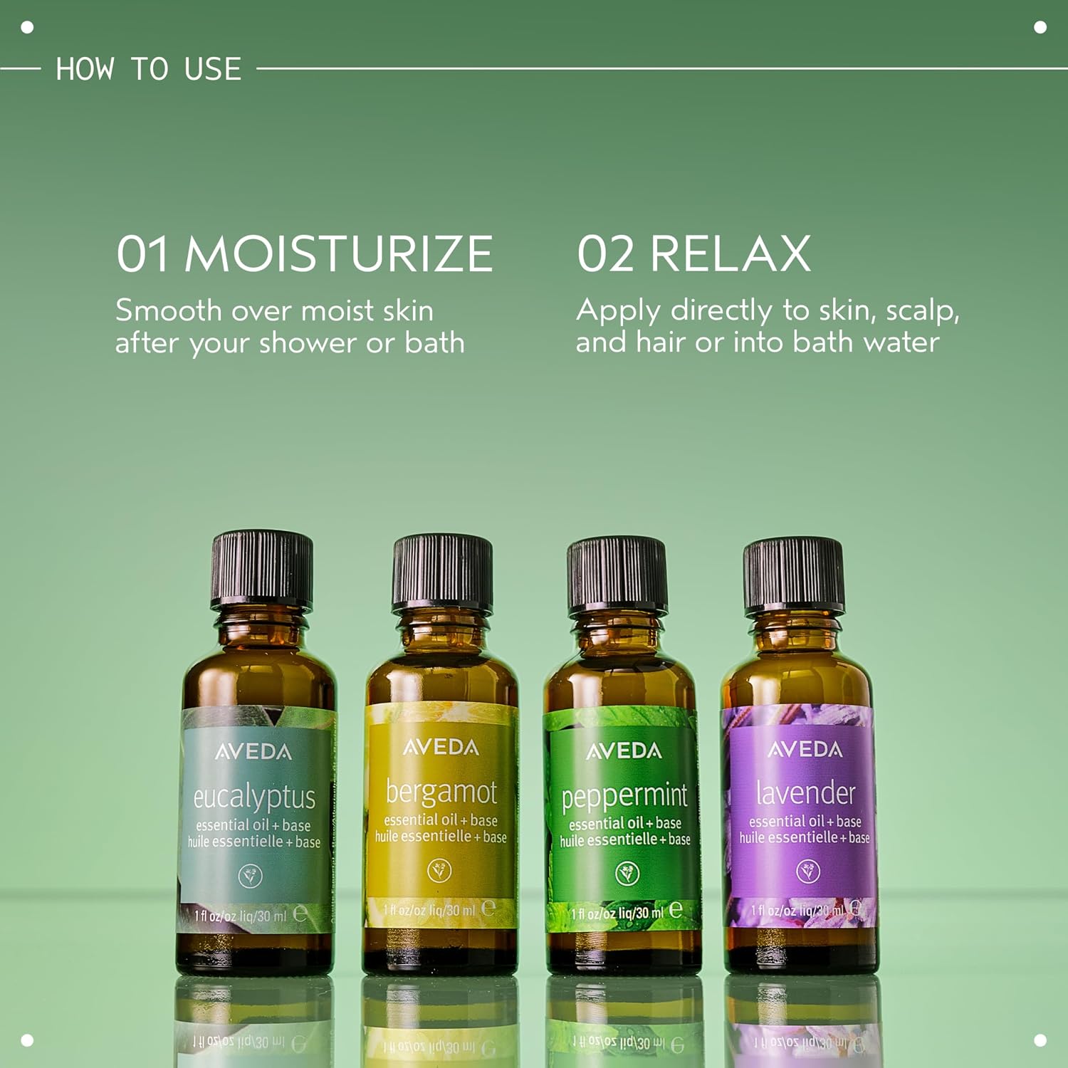 Aveda Bergamot Essential Oil + Base | Refreshing Citrus Aroma | For Body & Bath, 1 Fl Oz