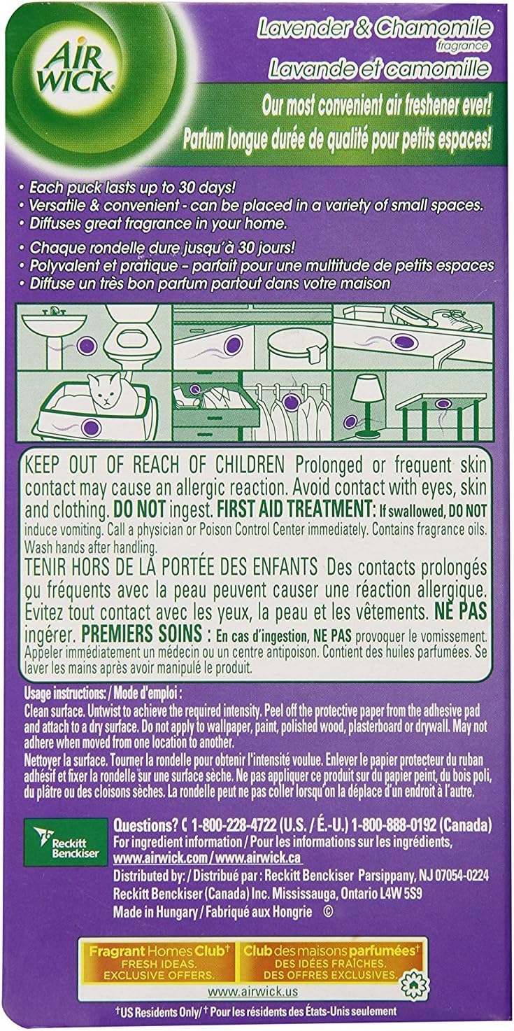 Air Wick Stick Ups Air Freshener, Lavender & Chamomile, 2.1 Ounce