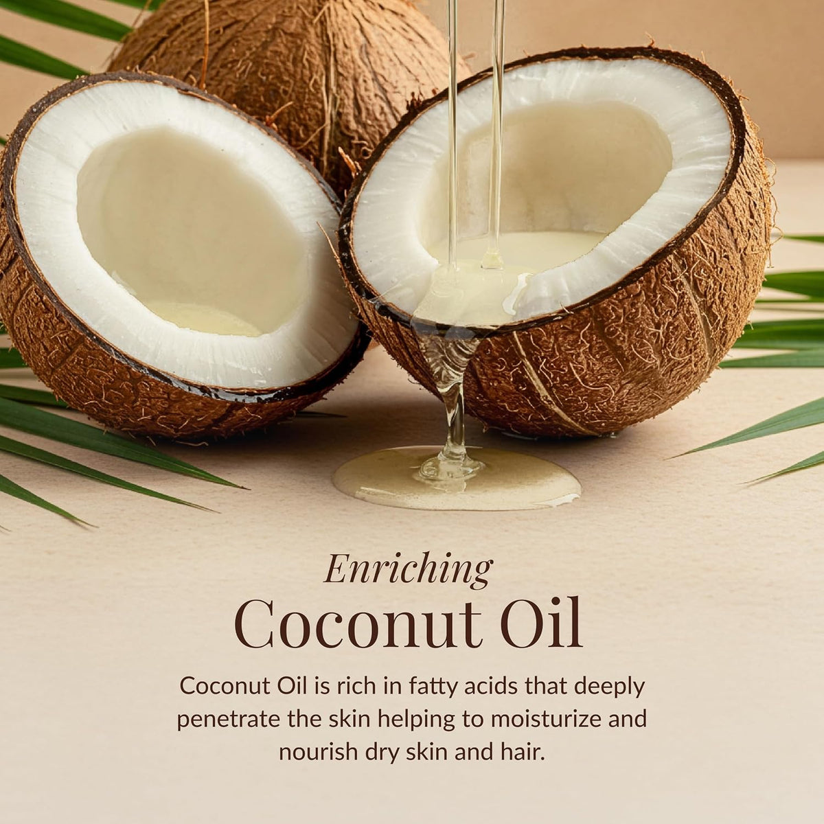 COCOCARE Coconut Moisturizing Oil, Lightweight &amp; Scented, 8.5 fl oz, 1 Pack