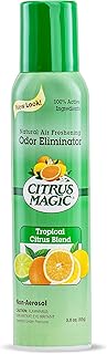 Citrus Magic Natural Odor Eliminating Air Freshener Spray, Fresh Citrus, 3-Ounce