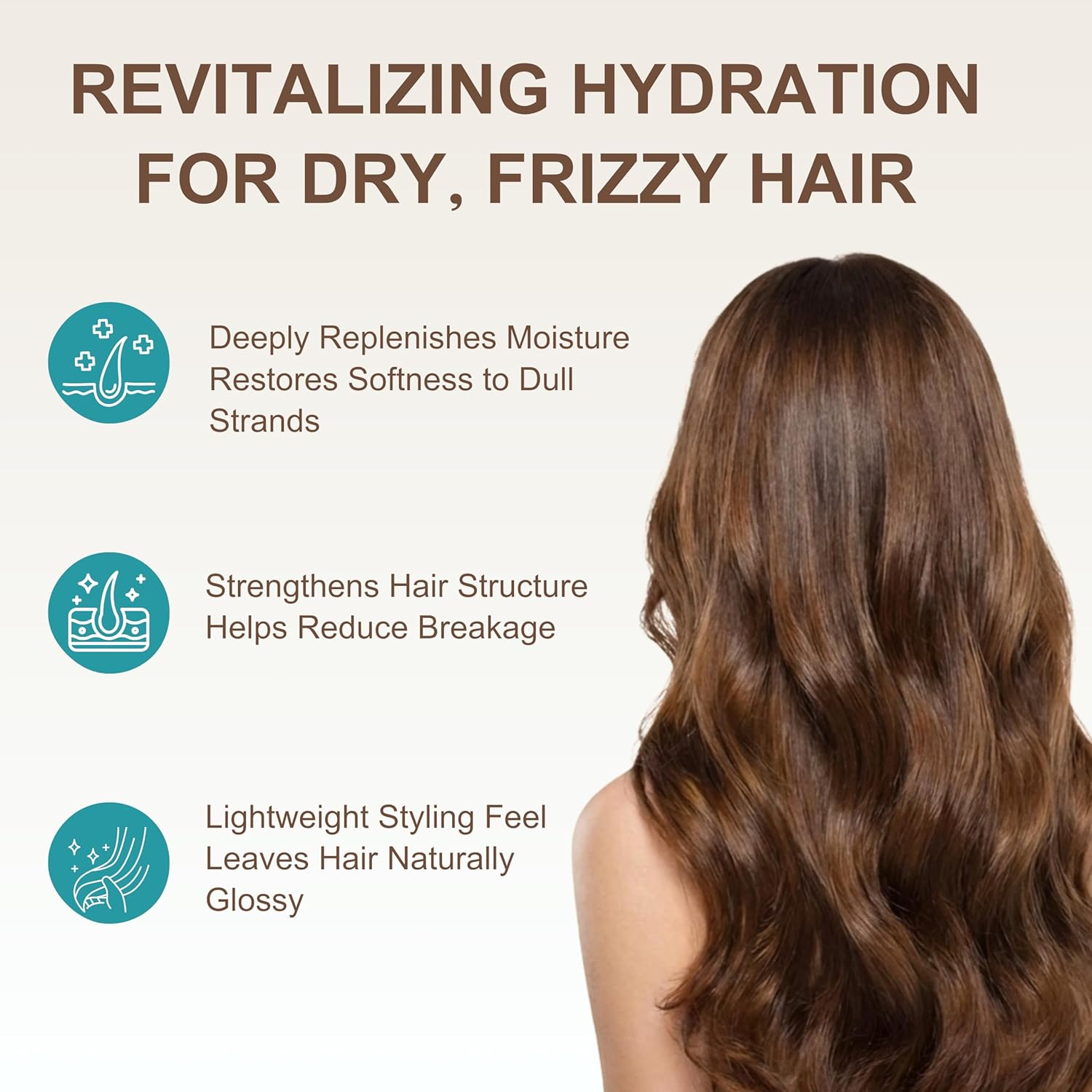 Moroccan Argan Oil – Nourishing & Smoothing Hair Oil for Long,Curly, Dry,Frizzy& Damaged Hair – Moroccan Hair Oil Treatment for Heat Protection & Frizz Control–3.4 Fl Oz