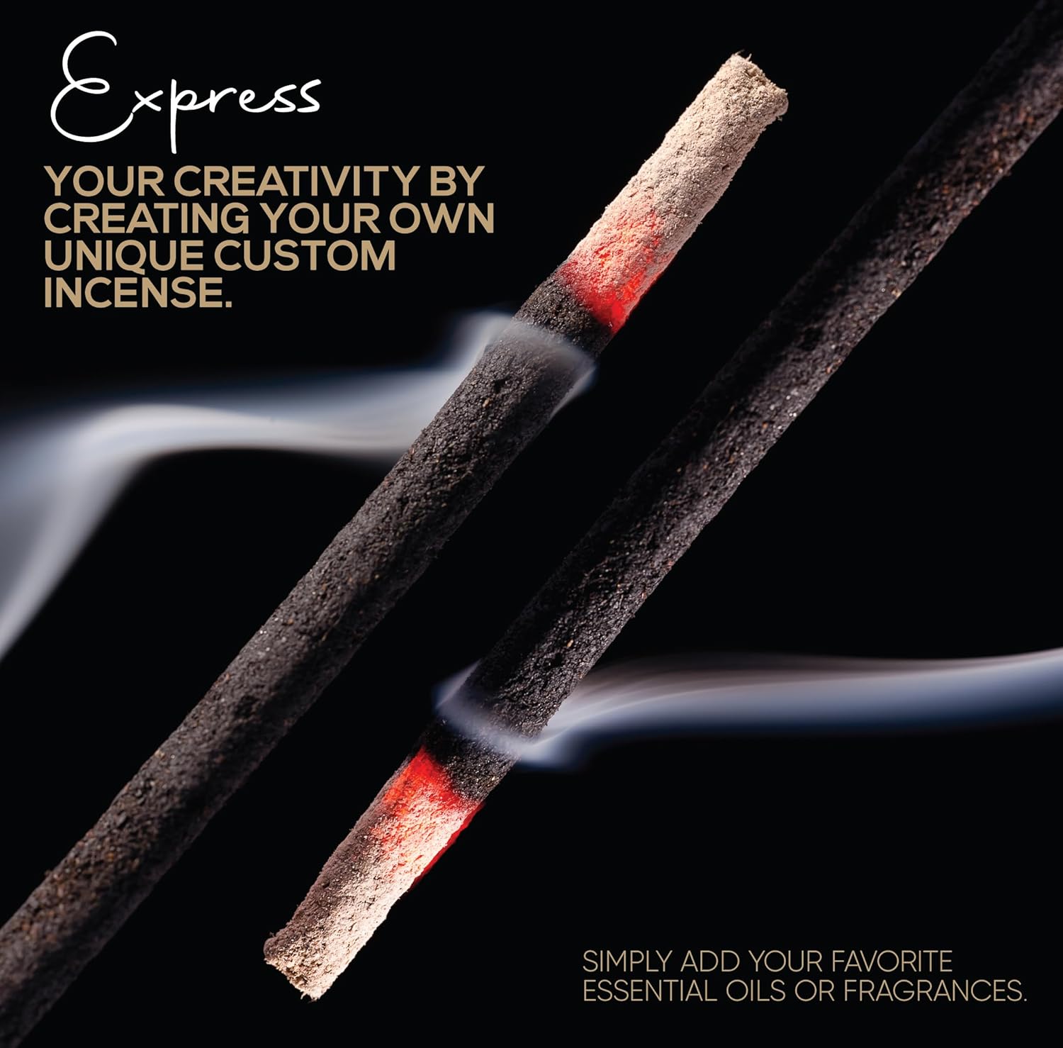 1000 Unscented Incense Sticks 11" Bulk - 100% Natural Joss and Bamboo Punk Blanks - Great for DIY Aromatherapy Incense Making.