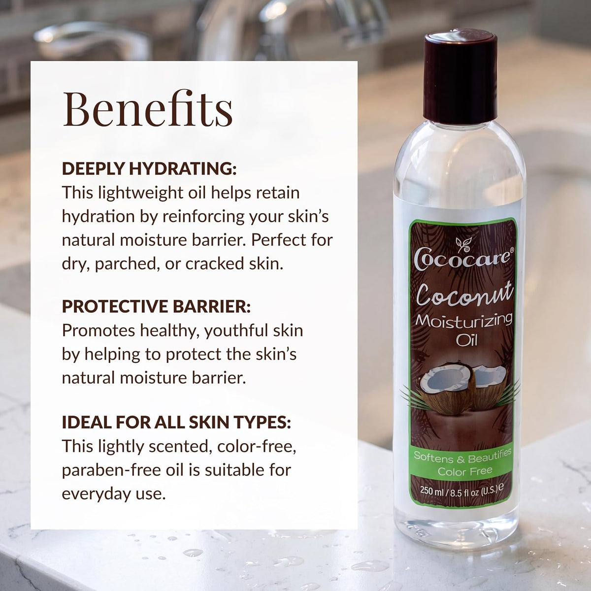 COCOCARE Coconut Moisturizing Oil