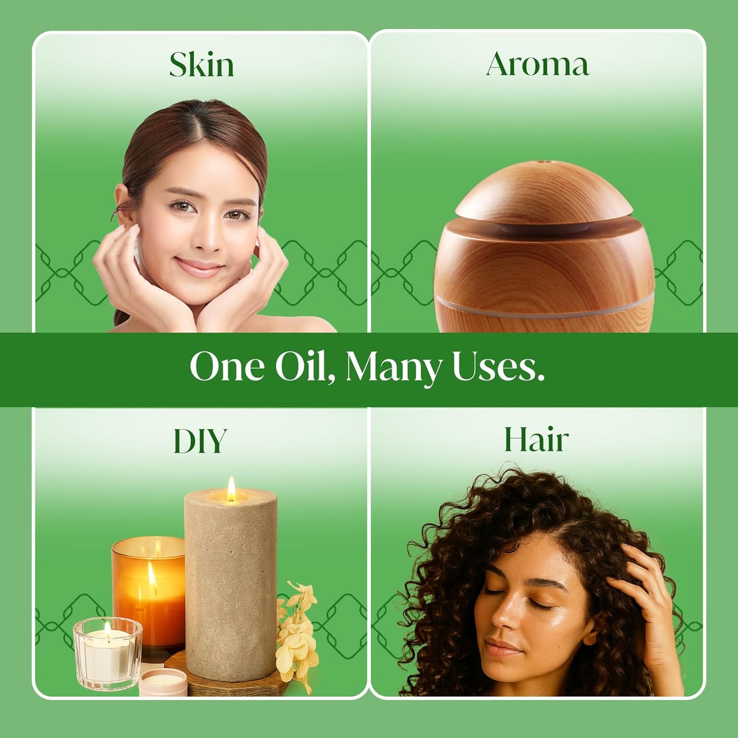 Siva Peppermint Essential Oil and Lemon Essential Oil 4oz Bundle Super Saver Combo – Premium Grade Value Set for Aromatherapy, Scalp Massage, Hair Care, Skin & Body