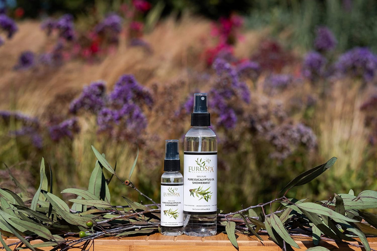 EuroSpa Aromatics Pure Eucalyptus Oil ShowerMist and Steam Room Spray