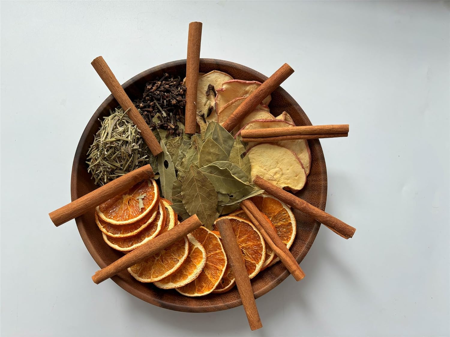 Christmas Simmering Potpourri- Apple, Orange, Clove, Cinnamon, Rosemary & Bay Leaf, Fall Scents Fragrance Stovetop Potpourri, Perfect Christmas Blend House Warming Hostess Gift (Abundance)