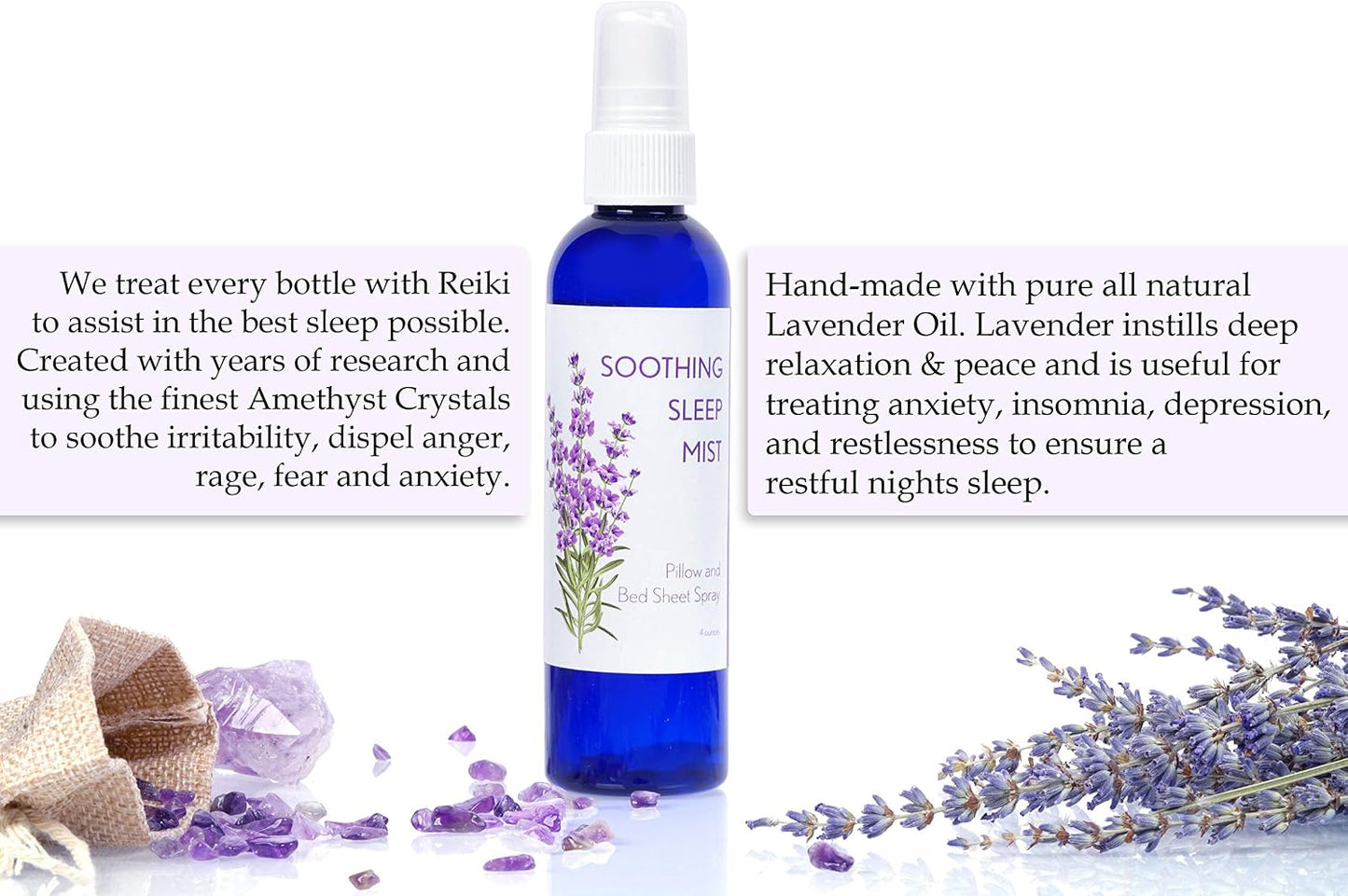 Pillow and Bed Sheet Spray (Lavender and Clary Sage)