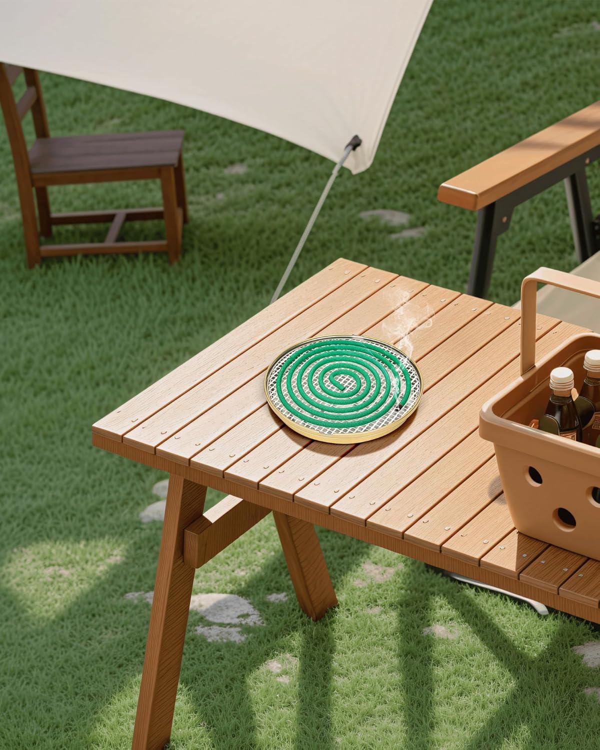 Citronella Incense Coil Outdoor - Each Burns for 8 Hours (Contains 20 coils & 1 Stands)