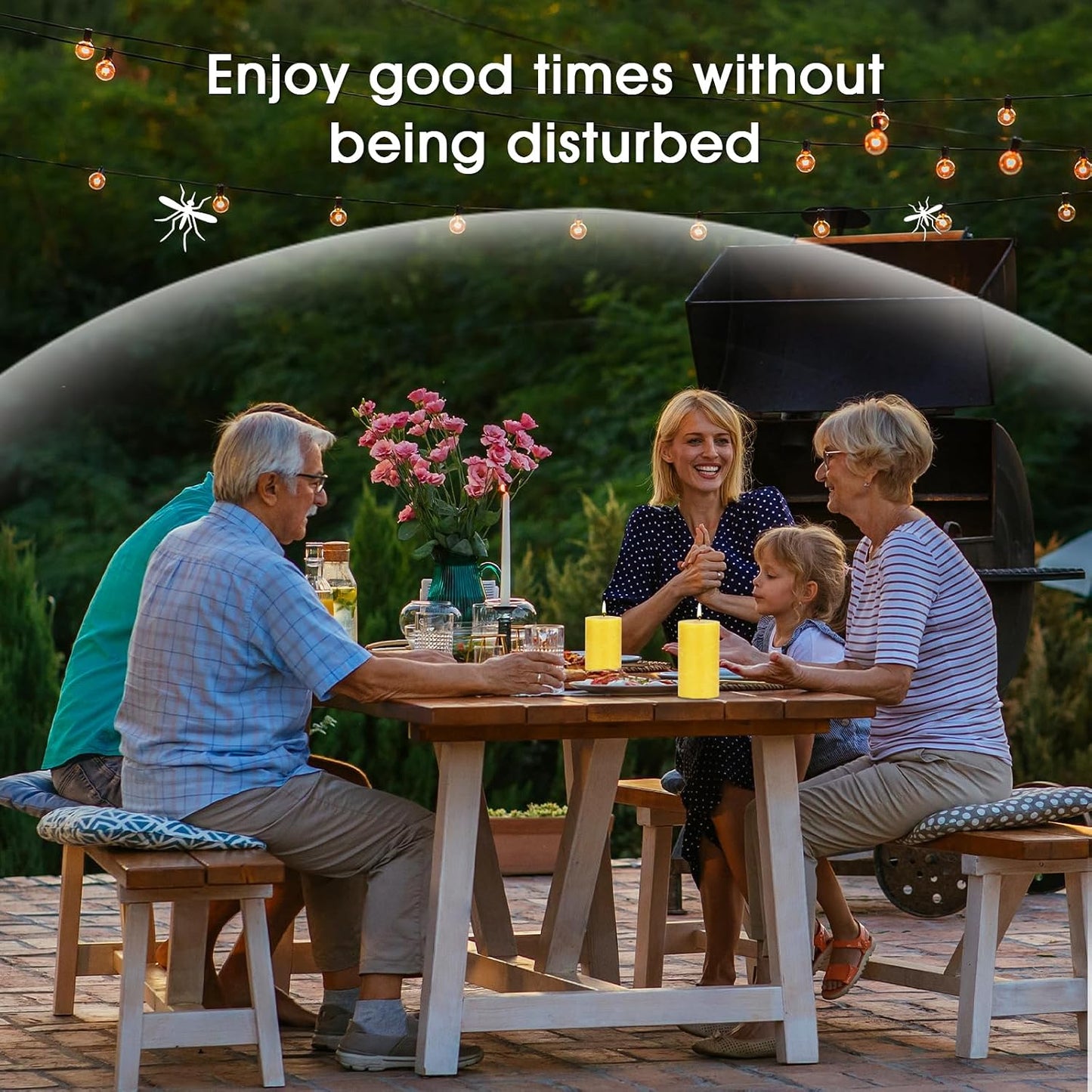 Citronella Candles Outdoor,Large Citronella Pillar Candles, 2x4 Inch,Summer Outdoor Candles Bulk for Home,Scented Candles for Patio,Wedding Candle Decoration Candle jar-Candles