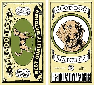 HomArt Large Decorative The Good Dog Matches