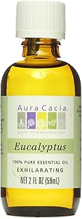 Aura Cacia 100 Percent Pure Eucalyptus Globulus Essential Oil, 2 Ounce - 3 per case.3
